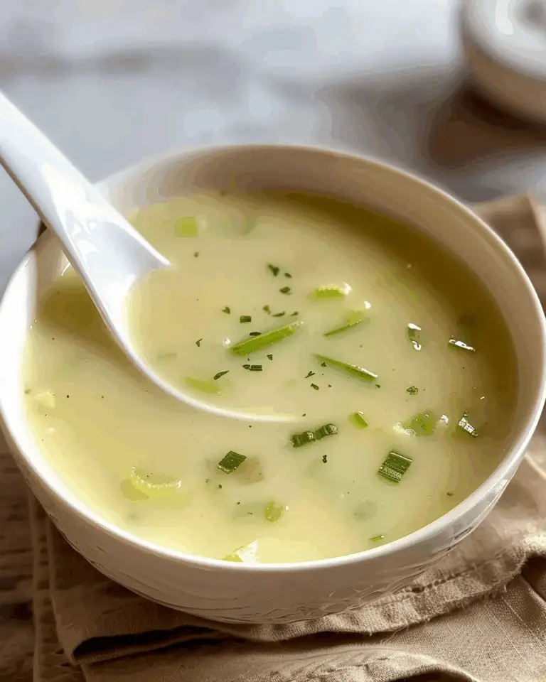 Cream of Celery Soup Recipe