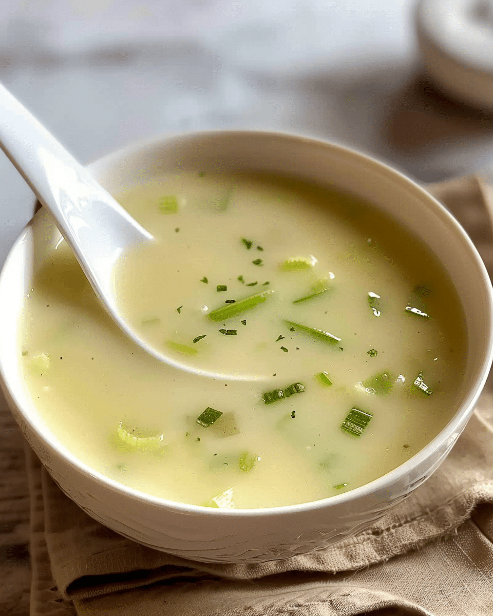 Cream of Celery Soup Recipe