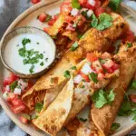 Crispy Baked Chicken Flautas Recipe