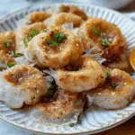 Crispy Spiral Rice Paper Dumplings
