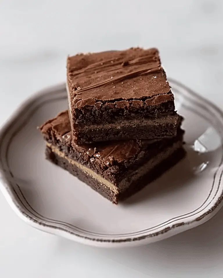 Dubai Chocolate Pistachio Brownies with Crumble Filling