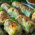 Easy Napa Cabbage Rolls