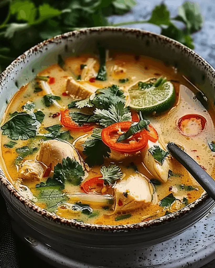 Easy Thai Chicken Soup