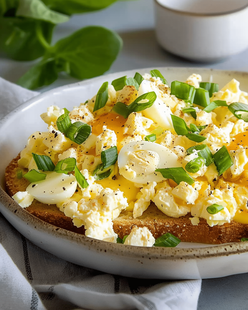 Egg Salad with Cottage Cheese – No Mayo!