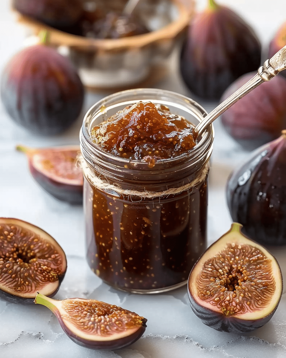 Homemade Fig Jam: Sweet, Fruity, and Perfect for Spreading