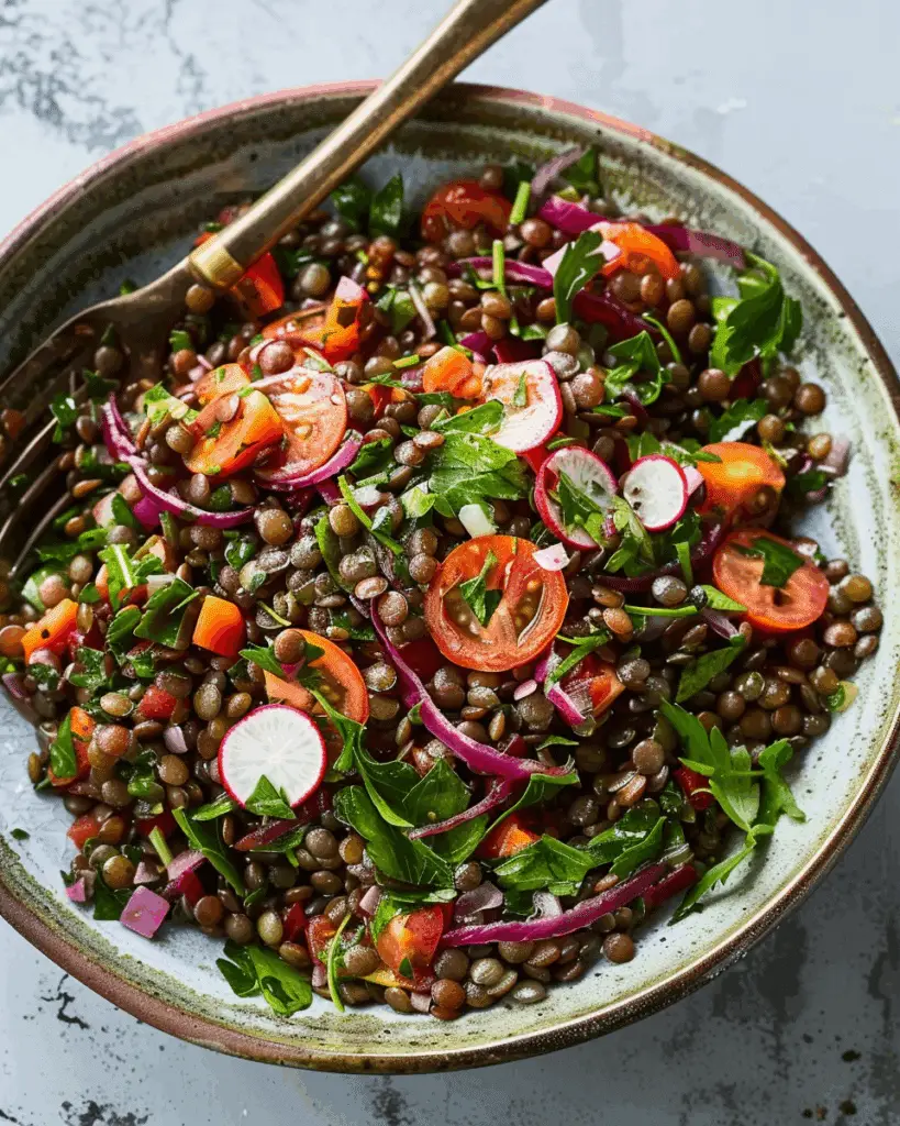 French Lentil Salad