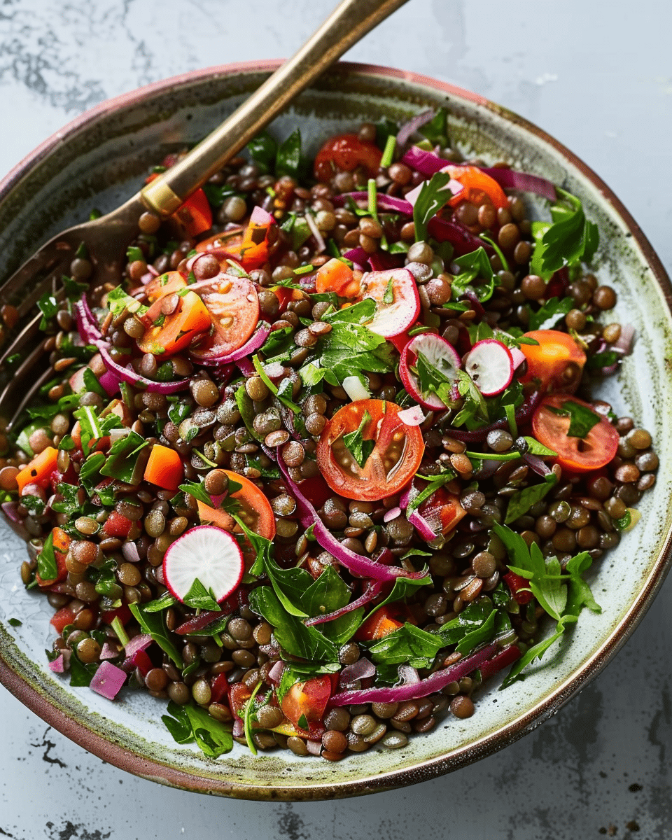 French Lentil Salad