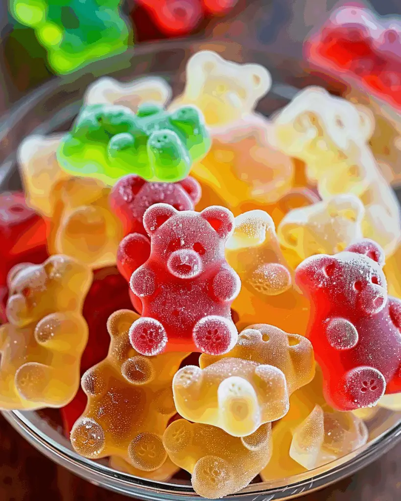 Frozen Gummy Bears Recipe