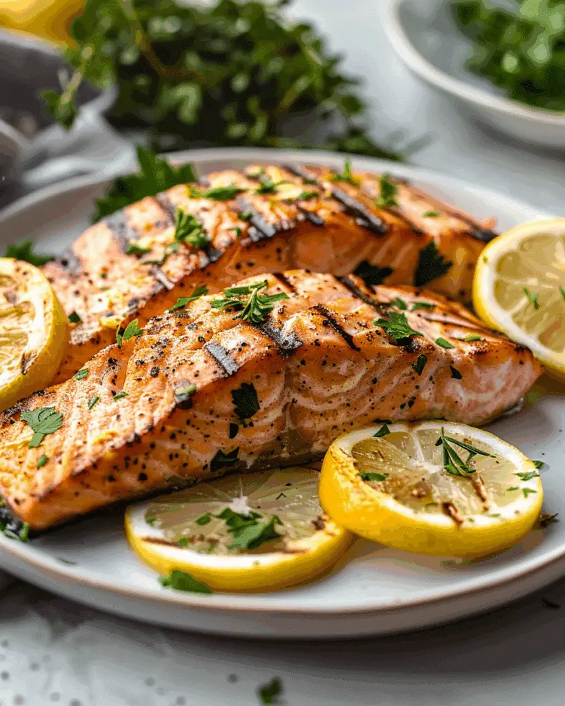 Lemon Grilled Salmon