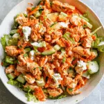 Healthy Buffalo Chicken Salad (High Protein Recipe)