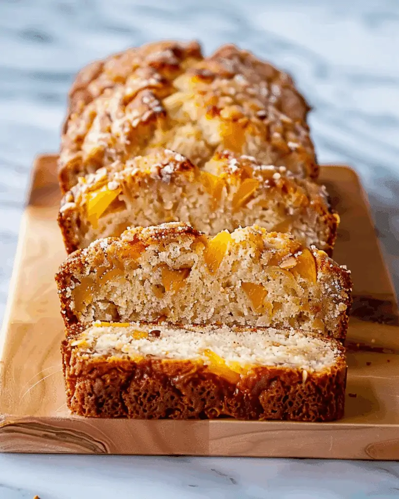 Heavenly Peach Bread Recipe