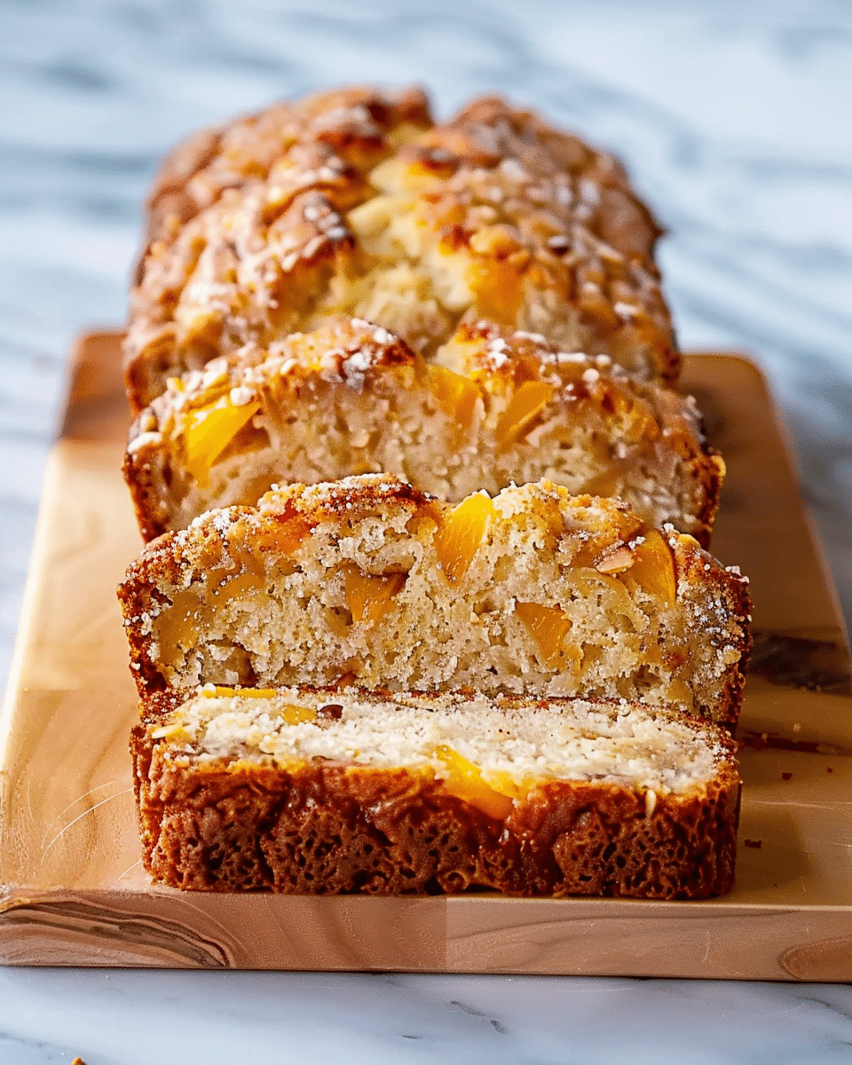 Heavenly Peach Bread Recipe