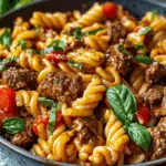 High‑Protein Creamy Beef Pasta