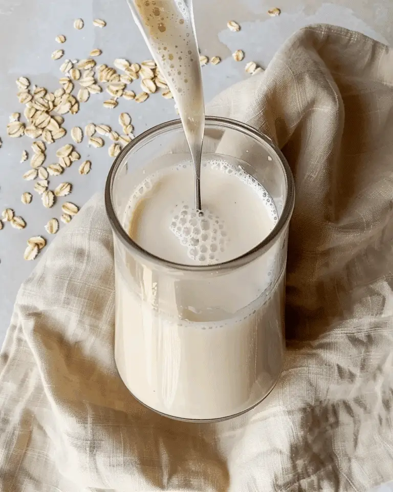 Homemade Oat Milk