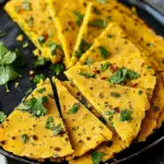 Indian Spiced Chickpea Flatbread (Socca)