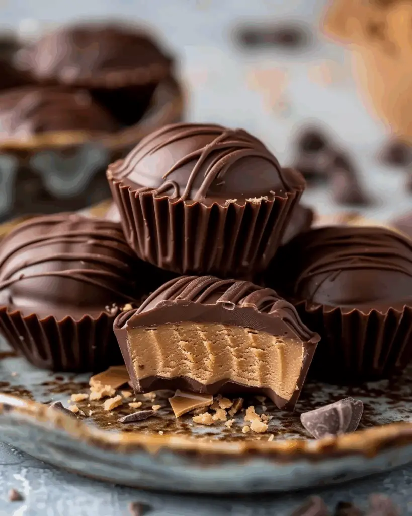 Deliciously Rich Keto Peanut Butter Chocolate Fat Bombs