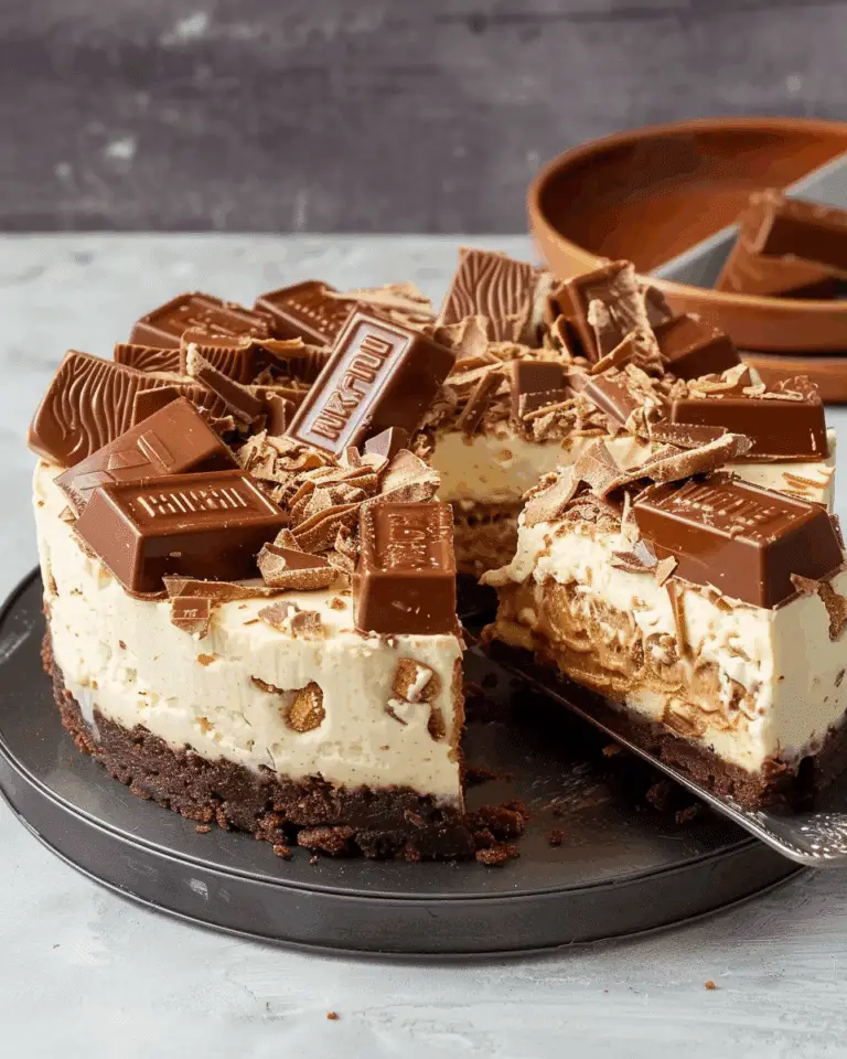 Kit Kat Cheesecake