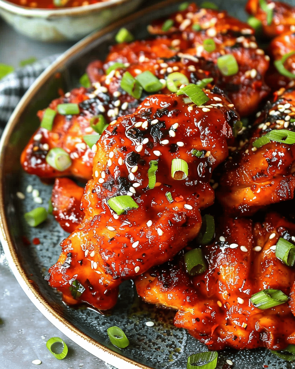 Korean BBQ Chicken: Sweet, Spicy, and Full of Flavor