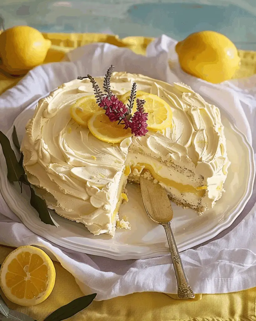 Lemon Torte Recipe