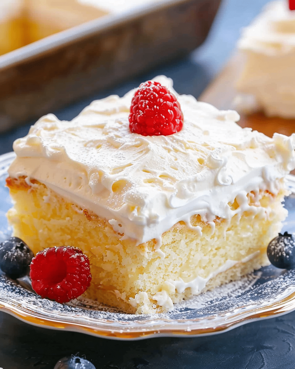 Mini Tres Leches Cake Recipe