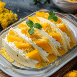 Mango Cake Taco