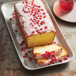 Martha Stewart's Whole-Lemon Pound Cake With Pomegranate Glaze
