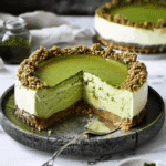Matcha Cheesecake with Streusel Recipe