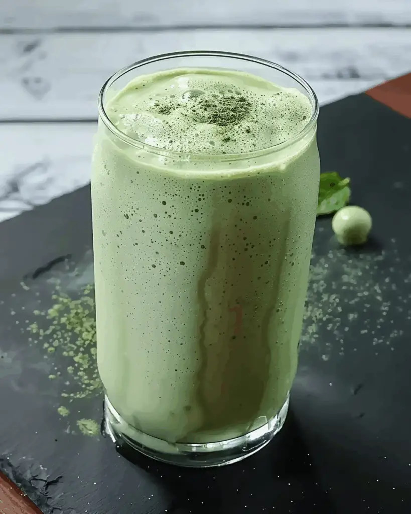 High-Efficiency Slushie Maker – Matcha Milkshake Edition