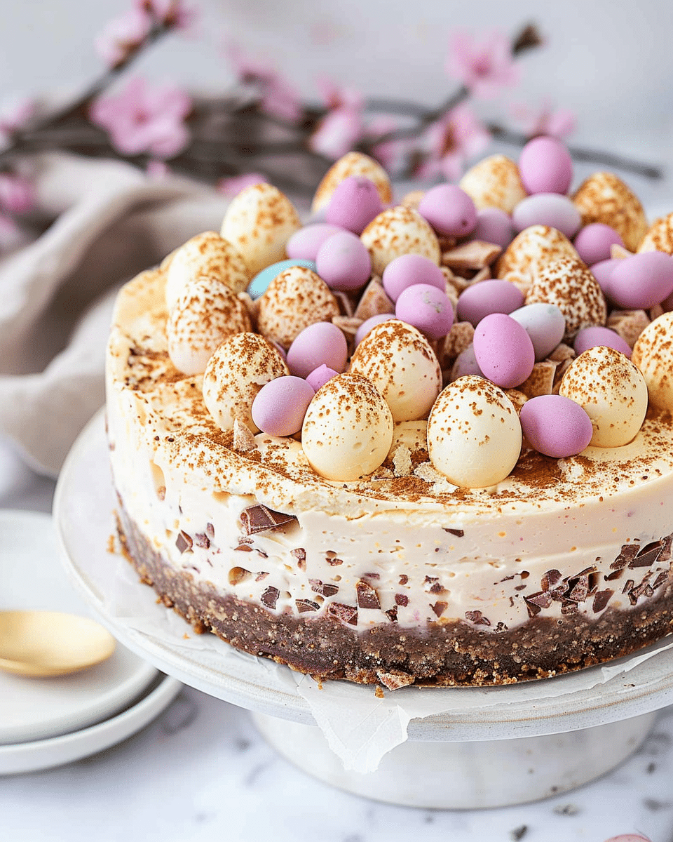 Mini Egg Cheesecake {Best Ever Recipe!}