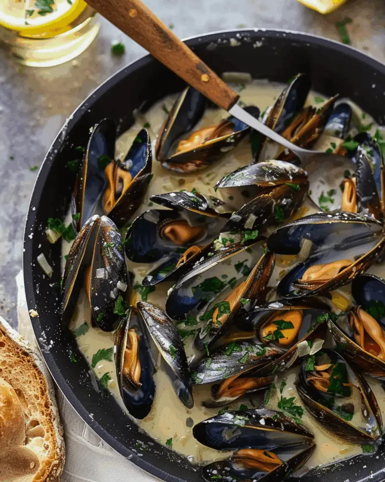 Mussels Recipe with the BEST White Wine Broth (EASY)