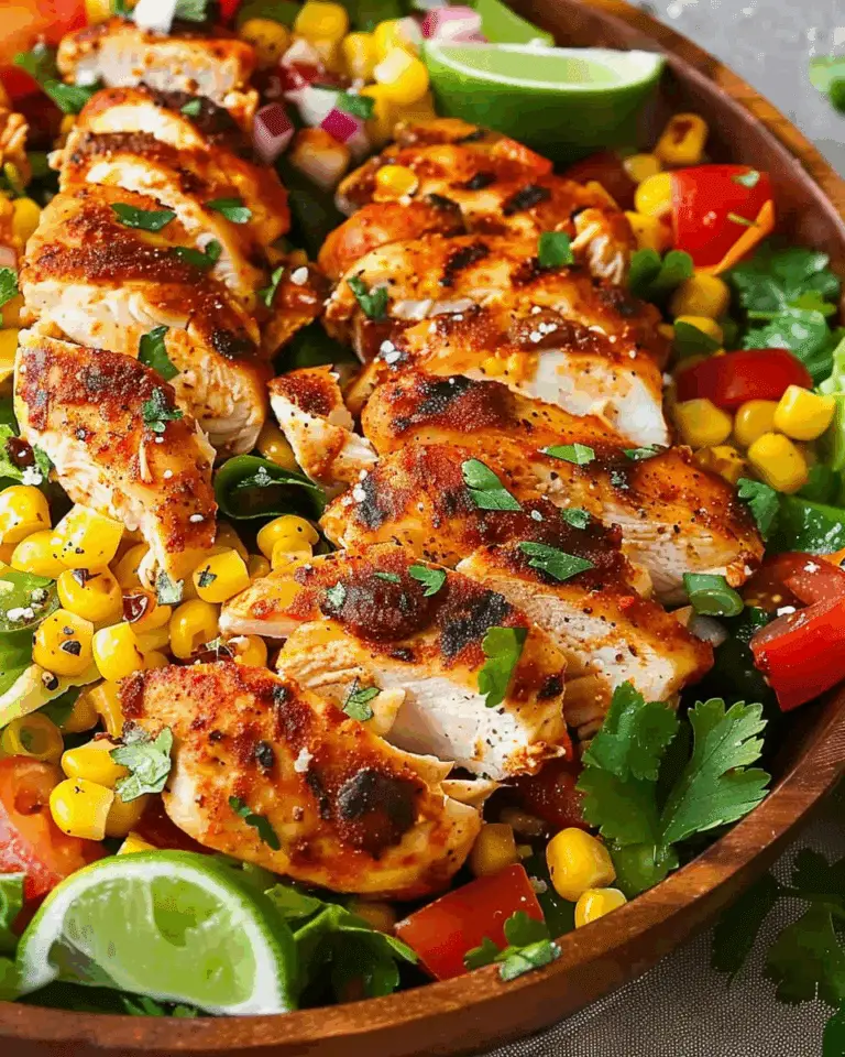 Paprika Chicken & Corn Salad