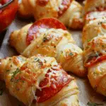 Pepperoni Pizza Crescent Rolls Recipe