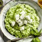 Pesto & Goat’s Cheese Risotto