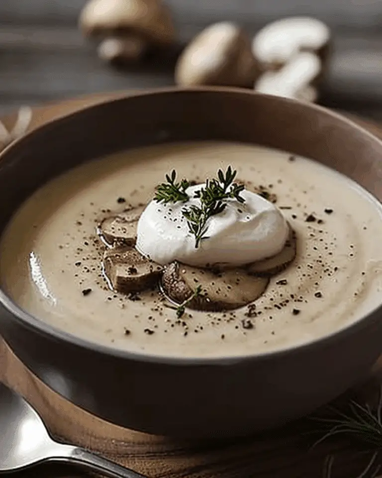 Porcini Mushroom Velouté With Truffle Foam