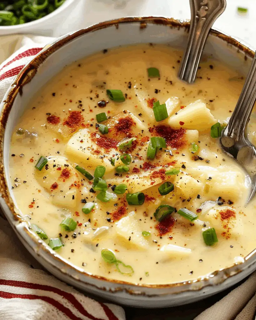 Creamy Potato Soup: Rich, Comforting, and Perfectly Smooth