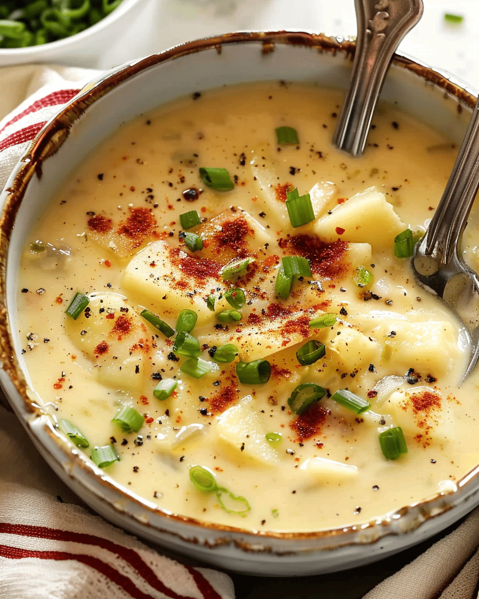 Creamy Potato Soup: Rich, Comforting, and Perfectly Smooth