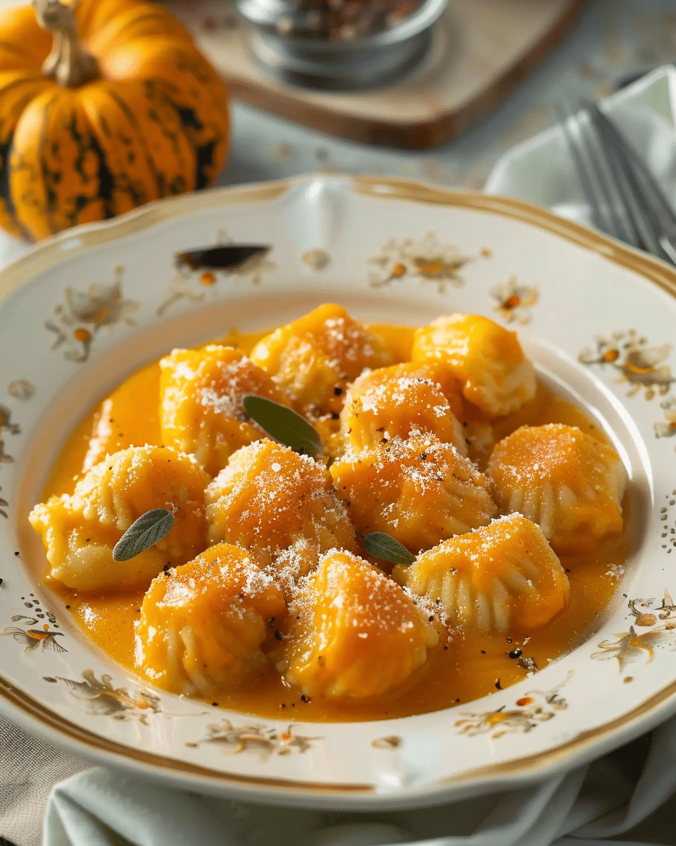 Pumpkin Gnocchi: A Cozy, Fall-Inspired Italian Dish
