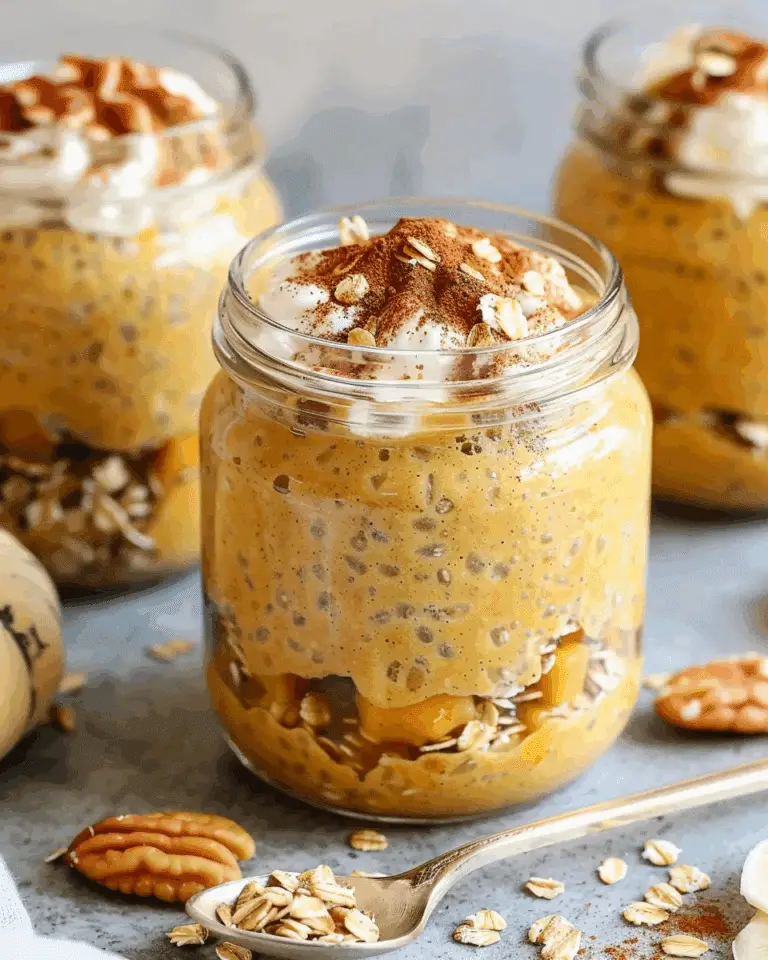 Pumpkin Pie Overnight Oats