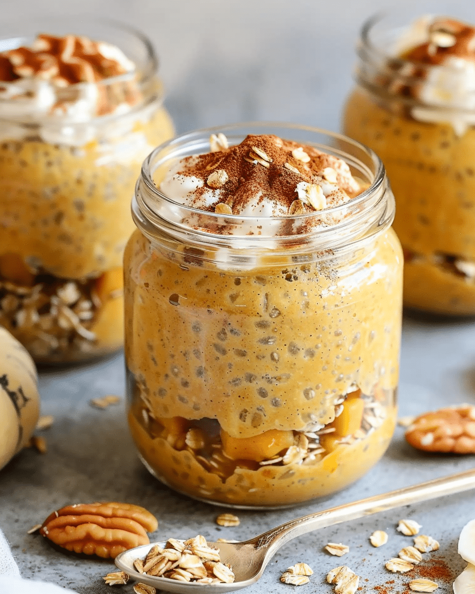 Pumpkin Pie Overnight Oats