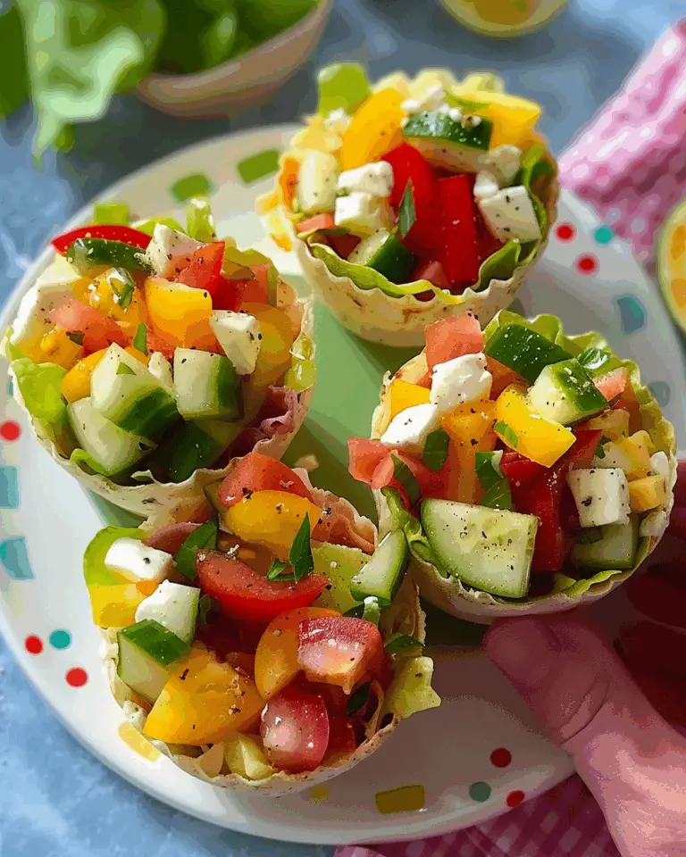 Salad Cups for Kids