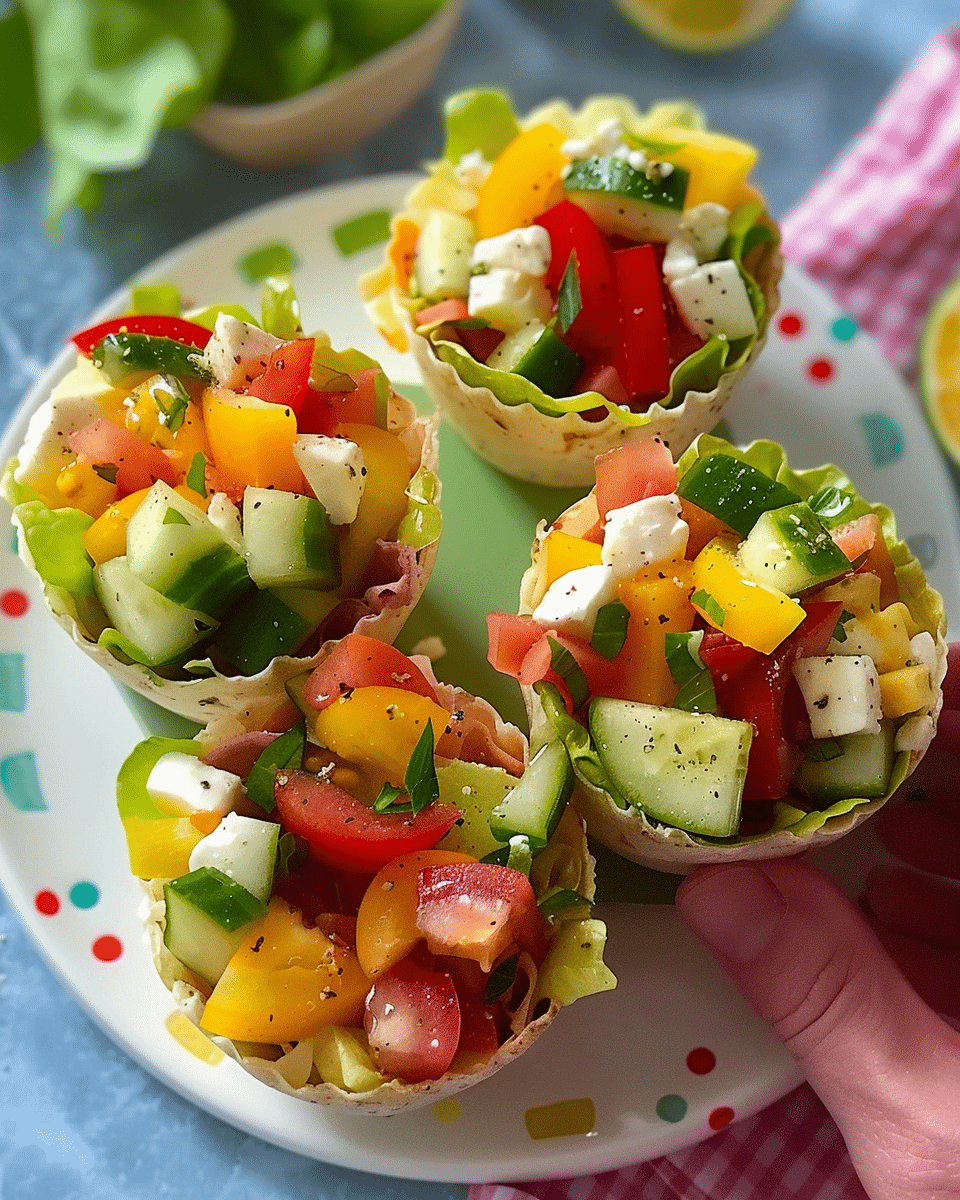 Salad Cups for Kids