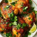 Crispy Chicken With Lime Butter