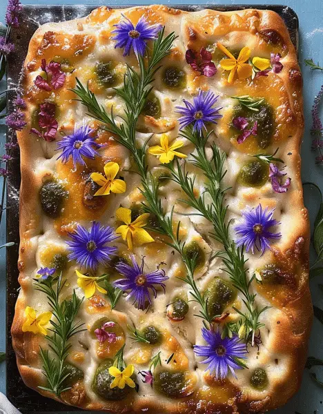 Baking Botanical Focaccia