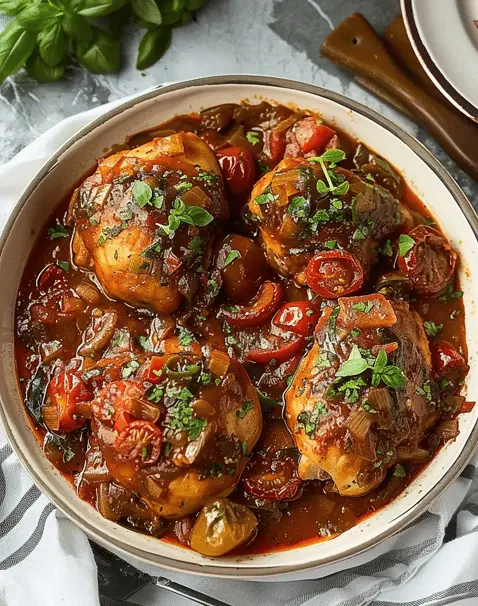 Chicken Cacciatore