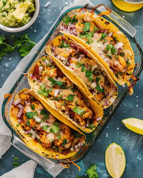 Baked Chicken Tacos Recipe