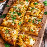 Tandoori Chicken Garlic Bread