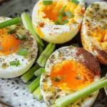 Boiled Eggs with Veggie Sticks: A Simple, Healthy Snack