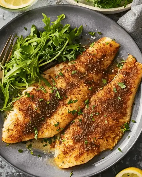 Seasoned Tilapia Fillets