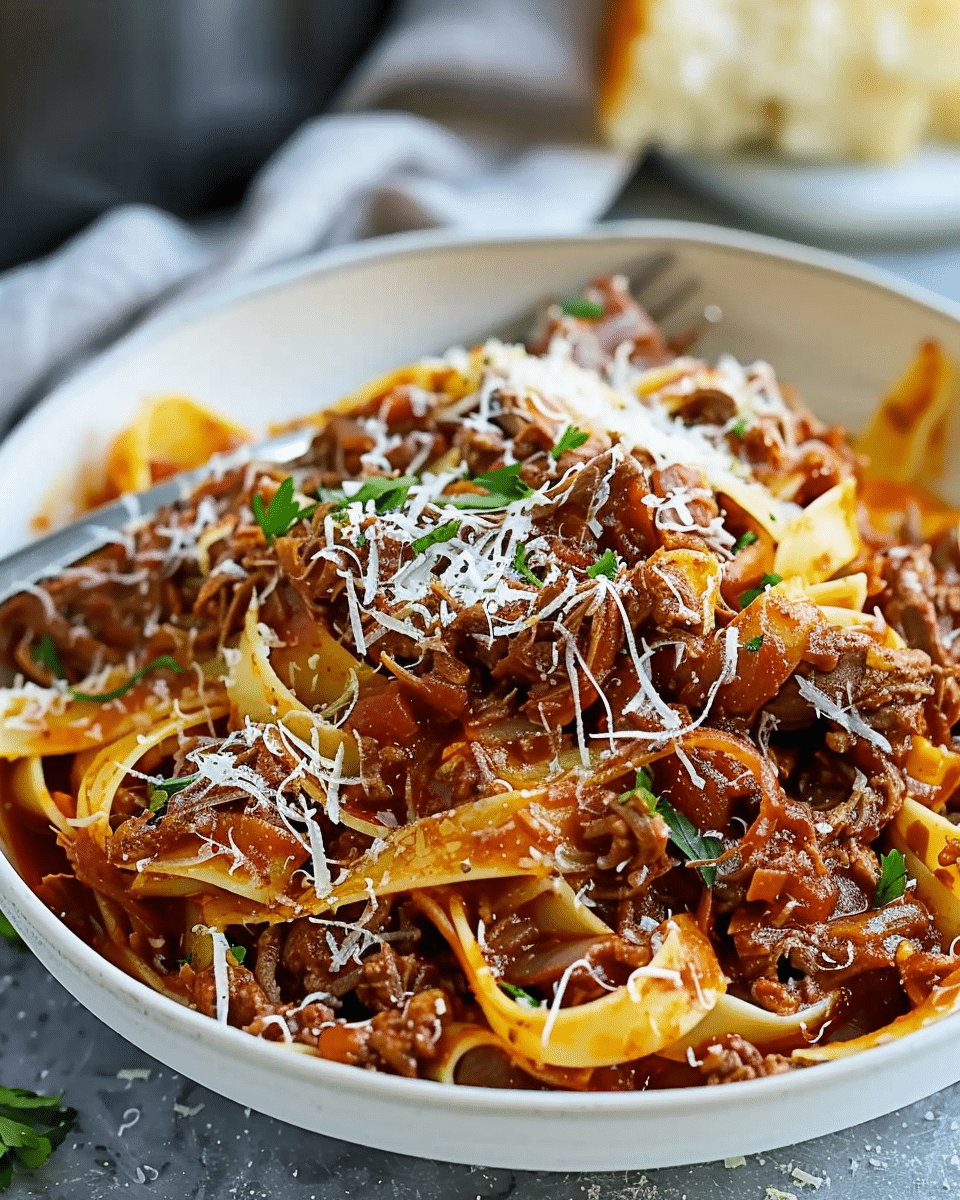 Slow-Cooker Beef Ragu