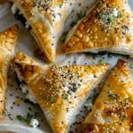 Spinach And Feta Triangles